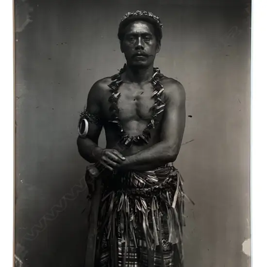 Thomas Andrew (1855-1939) - Samoan matai,